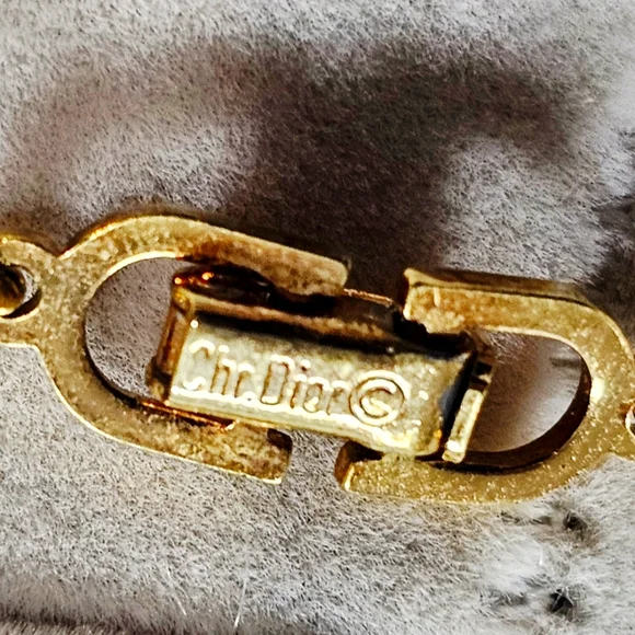 Christian Dior Twist Rope 18k Gold Plated Necklace - Picture 3 of 4